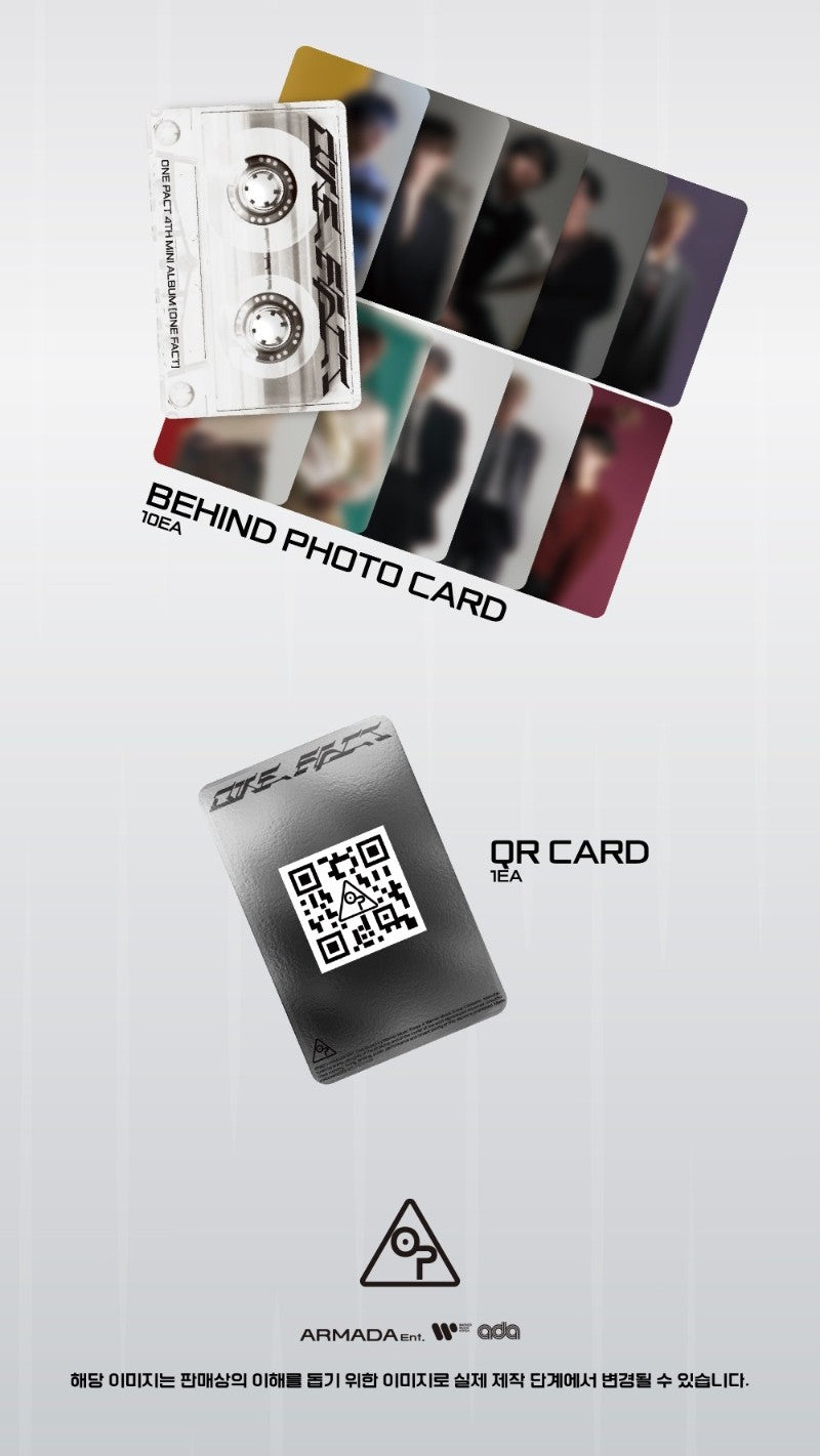 ONE PACT 4th Mini Album – ONE FACT (Platform Ver.)