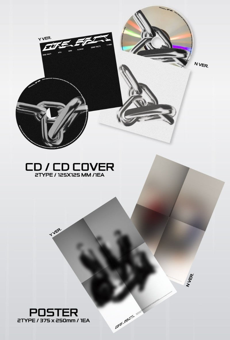 ONE PACT 4th Mini Album – ONE FACT (Random)