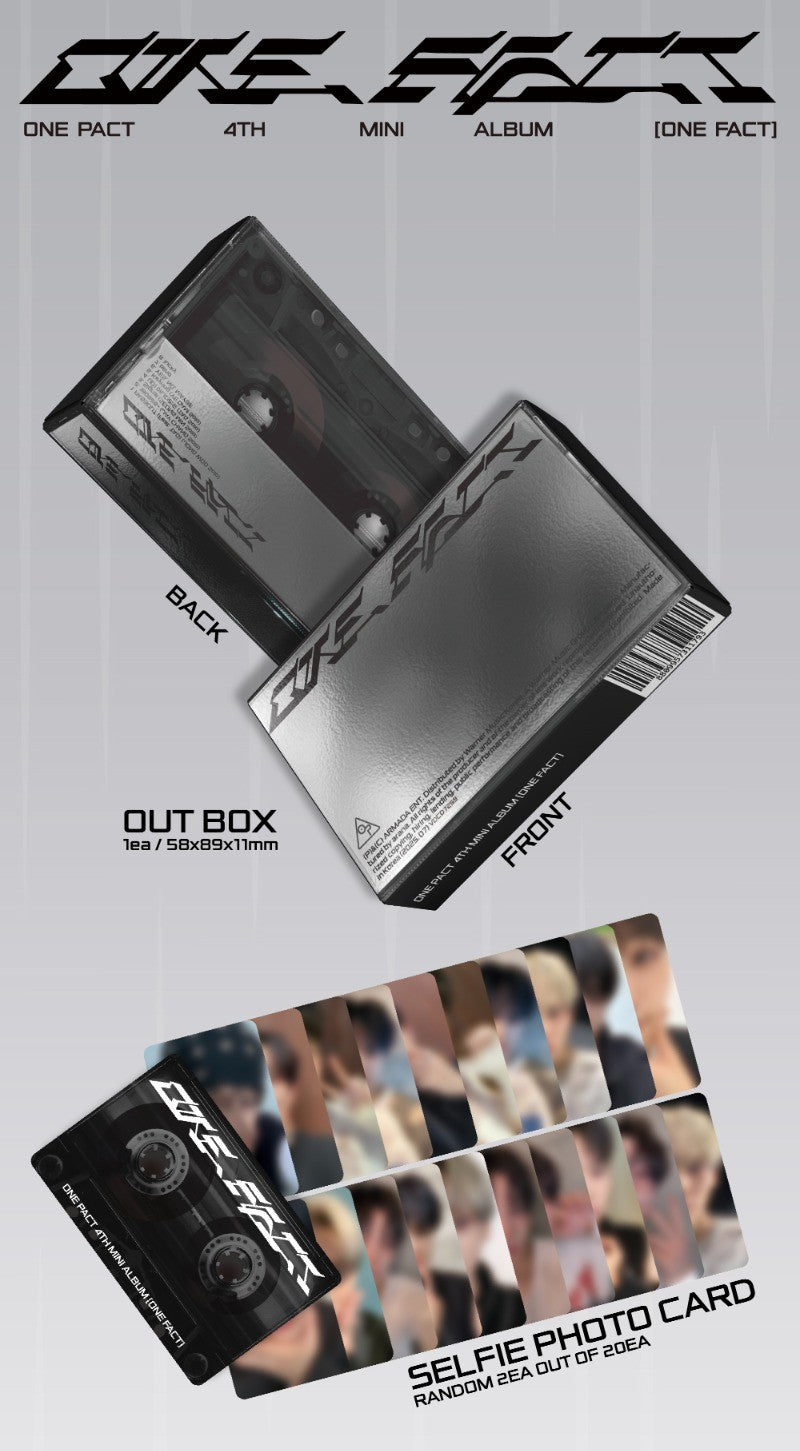 ONE PACT 4th Mini Album – ONE FACT (Platform Ver.)