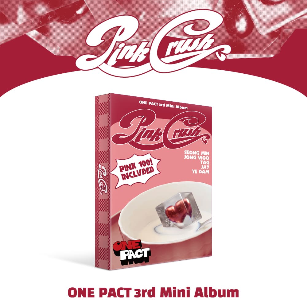 ONE PACT 3rd Mini Album – PINK CRUSH (Platform Ver.)