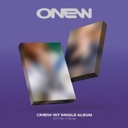 PRE-ORDER: ONEW 1st Single Album - 착각 (NEMO Ver.)
