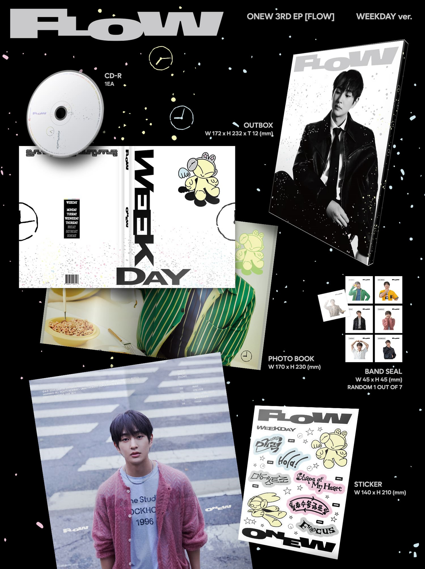 ONEW 3RD EP – FLOW (Random)
