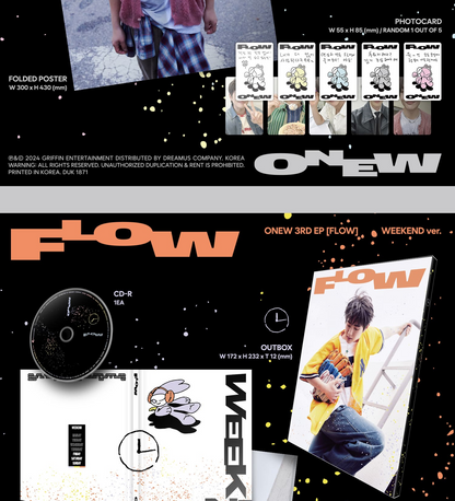 ONEW 3RD EP – FLOW (Random)