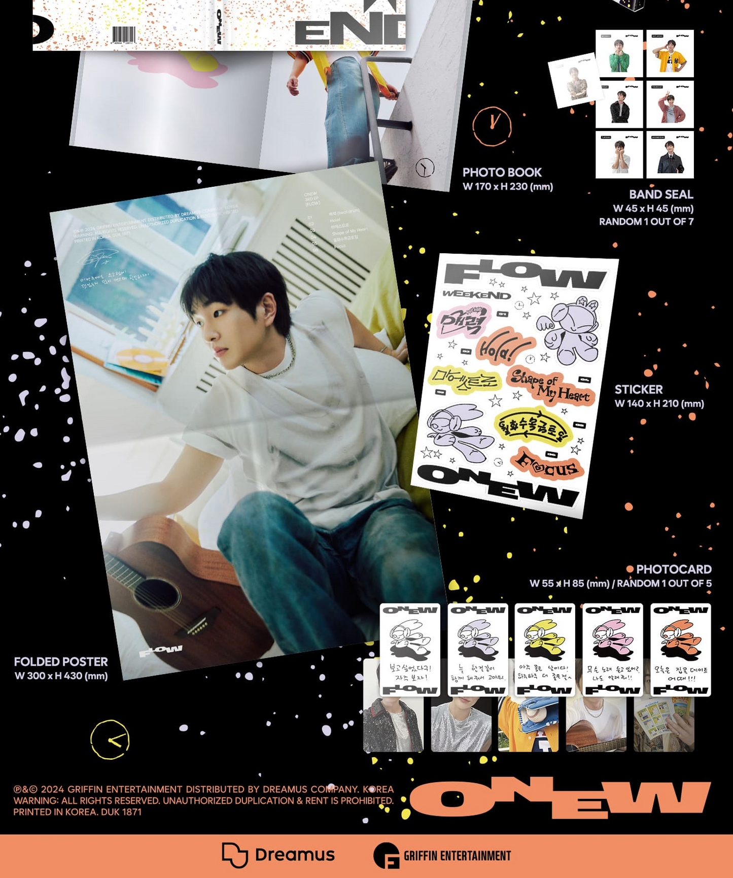 ONEW 3RD EP – FLOW (Random)