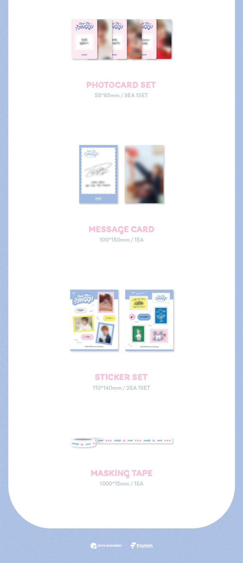 ONEW 2026 SEASON’S GREETINGS - Dear My JJINGGU