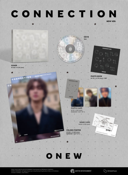 ONEW (SHINee) 4TH MINI ALBUM – CONNECTION (Digipack Ver.) (Random)