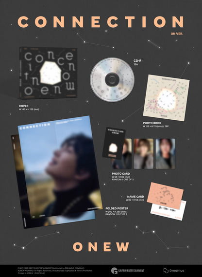 ONEW (SHINee) 4TH MINI ALBUM – CONNECTION (Digipack Ver.) (Random)
