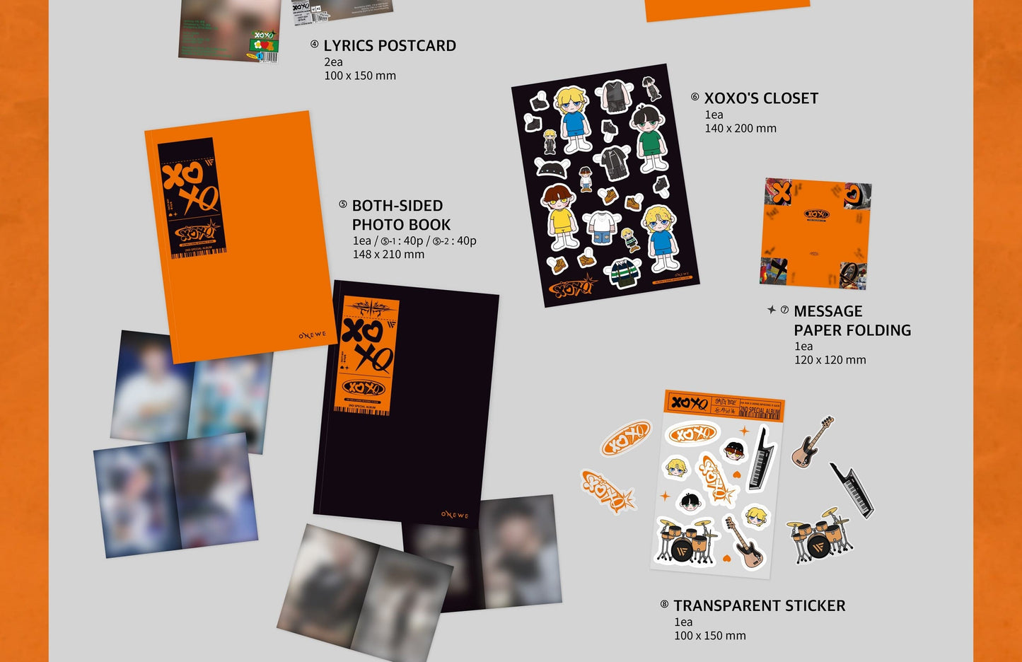 ONEWE 2nd SPECIAL ALBUM – XOXO