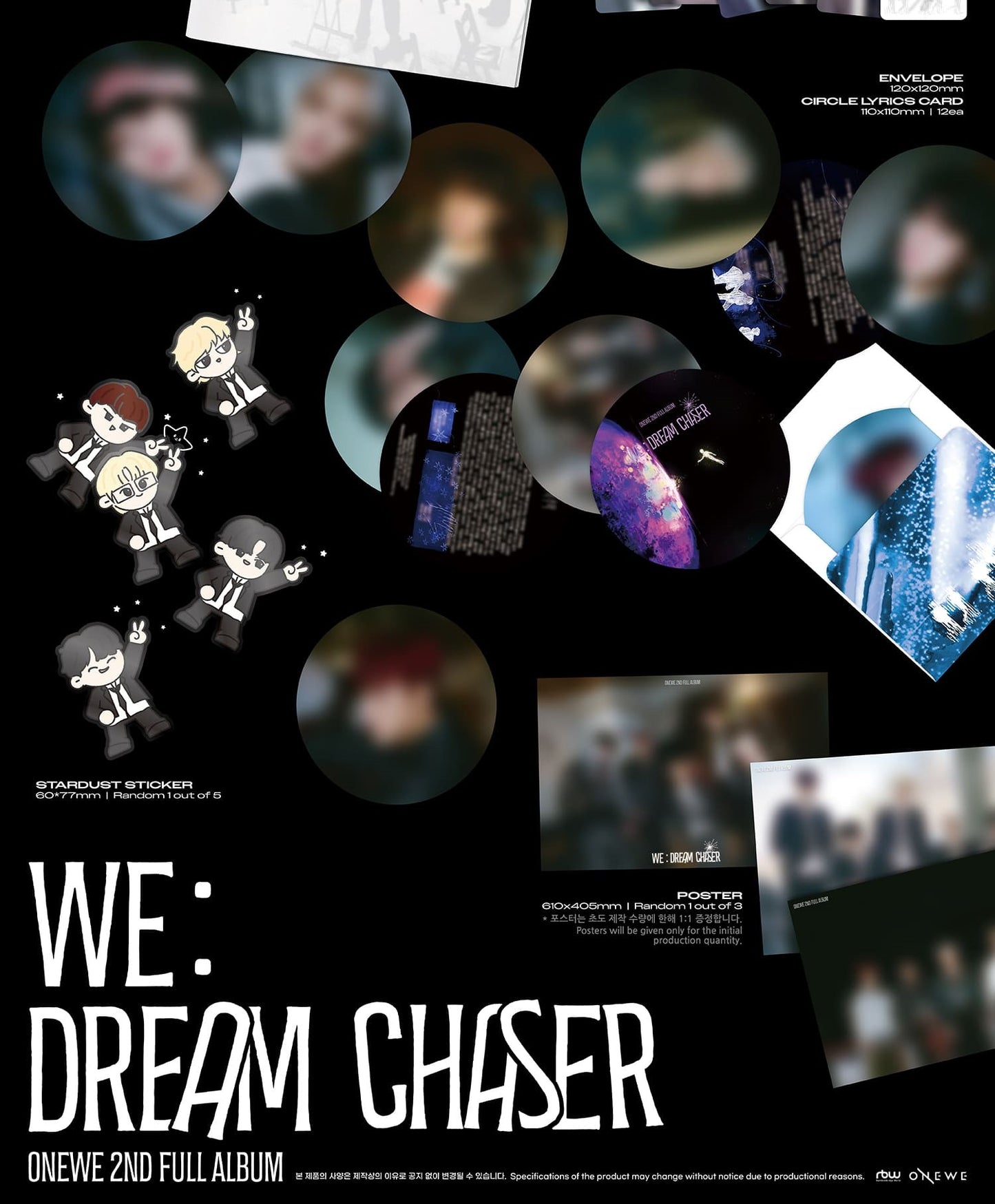 ONEWE 2ND FULL ALBUM – WE : Dream Chaser (Dream Chaser Ver.)