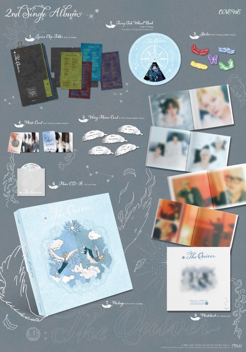 PRE-ORDER: ONEWE 2nd Single Album- [點 : The Quiver
