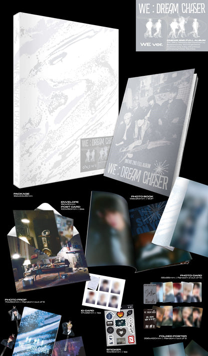 ONEWE 2ND FULL ALBUM – WE : Dream Chaser (WE Ver.)