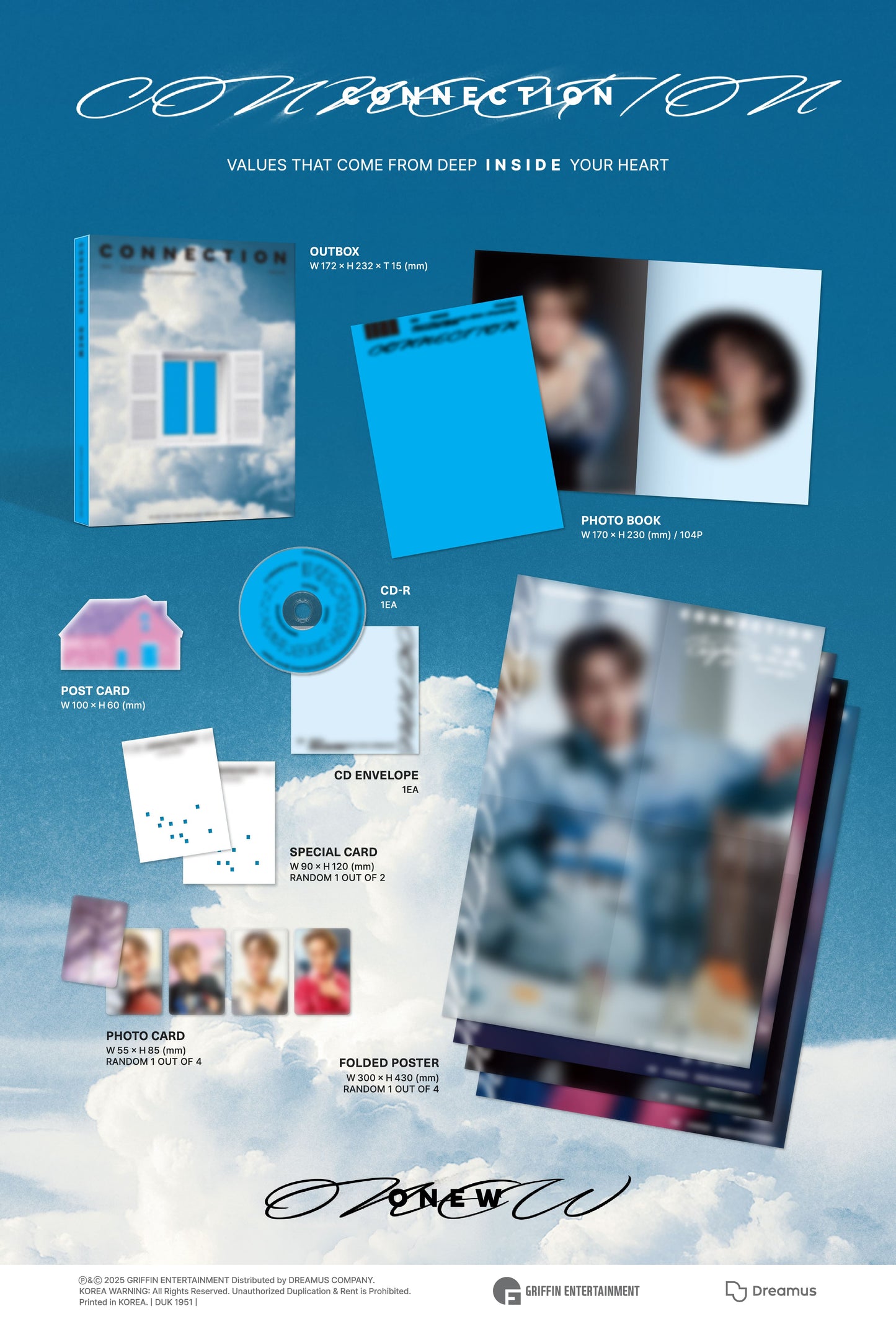 ONEW (SHINee) 4TH MINI ALBUM – CONNECTION (Photobook Ver.) (Random)