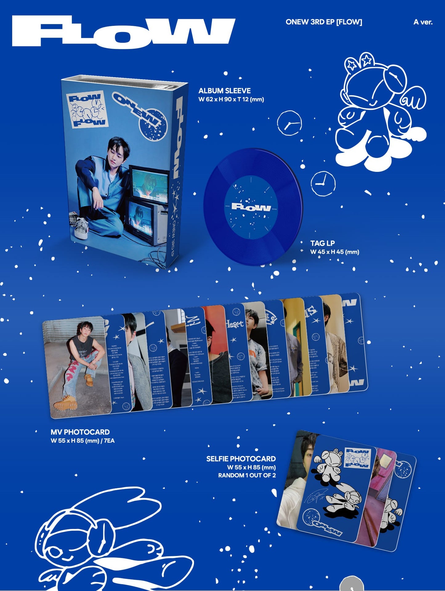 ONEW 3RD EP – FLOW (NEMO Ver.) (Random)