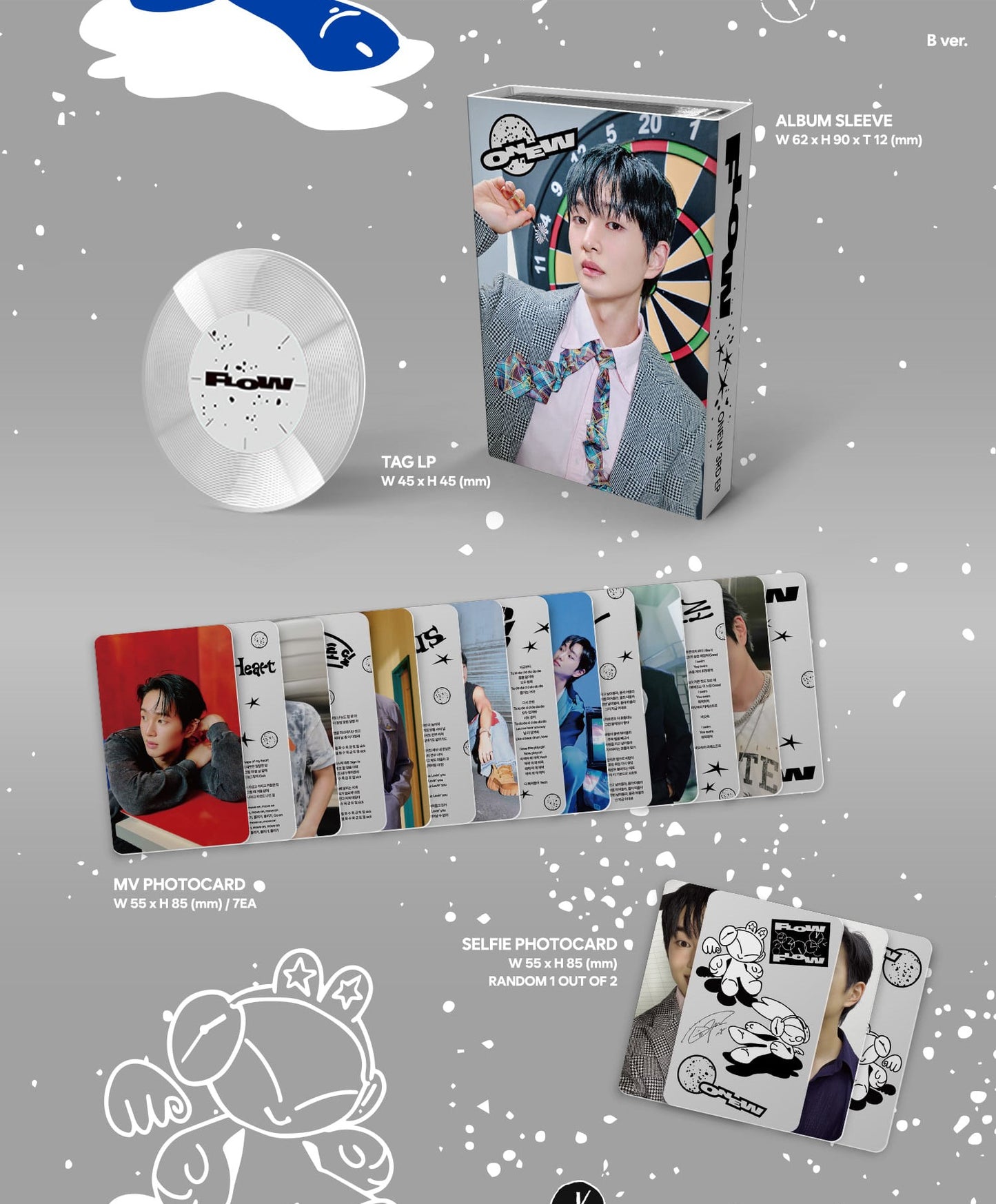 ONEW 3RD EP – FLOW (NEMO Ver.) (Random)