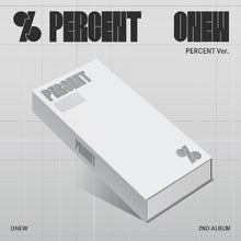Load image into Gallery viewer, ONEW 2nd Album – PERCENT (PERCENT Ver.)
