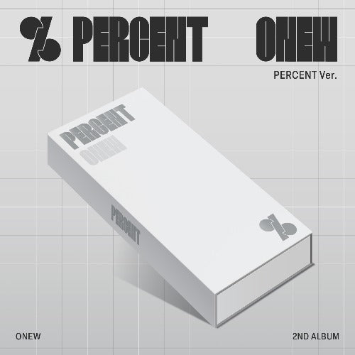 ONEW 2nd Album – PERCENT (PERCENT Ver.)