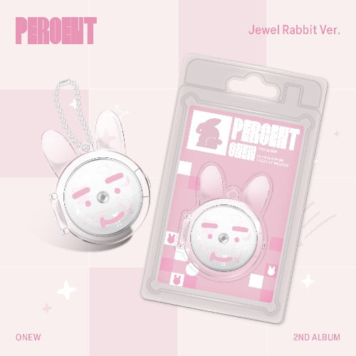 ONEW 2nd Album – PERCENT (Jewel Rabbit Ver.)