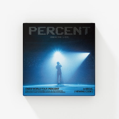 PRE-ORDER: ONEW – 2025-26 ONEW WORLD TOUR [ONEW THE LIVE : PERCENT (%)]