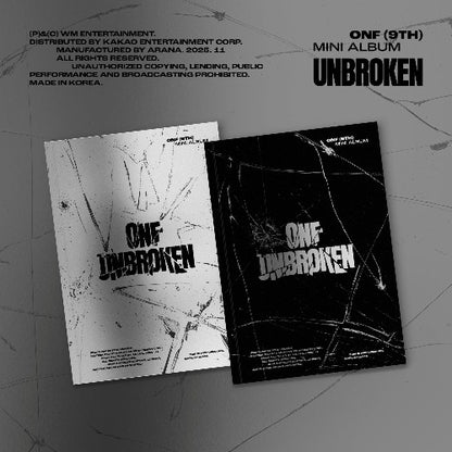 ONF 9th Mini Album - UNBROKEN (Random)