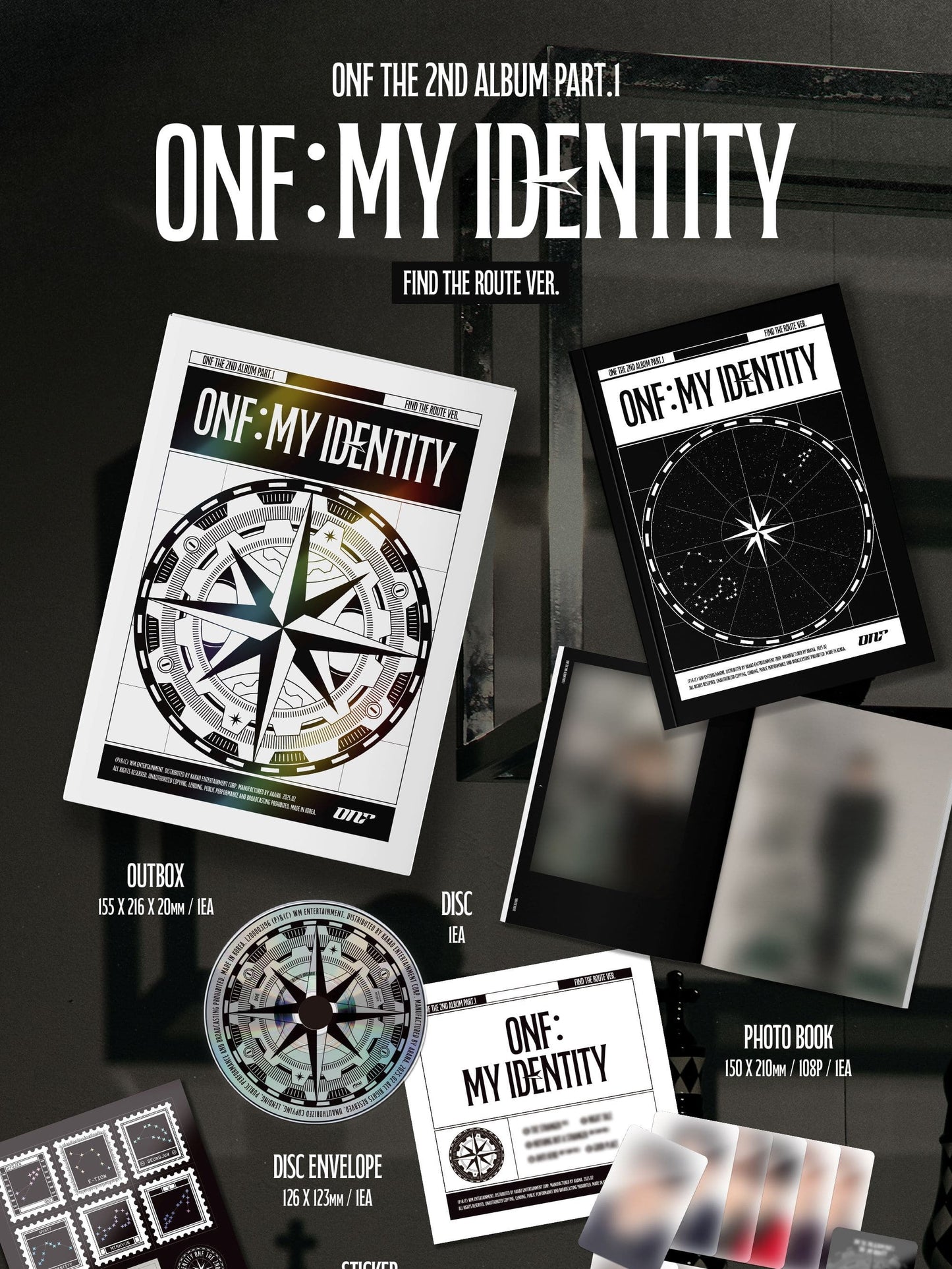 ONF The 2nd Album Part.1 – ONF:MY IDENTITY (Random)