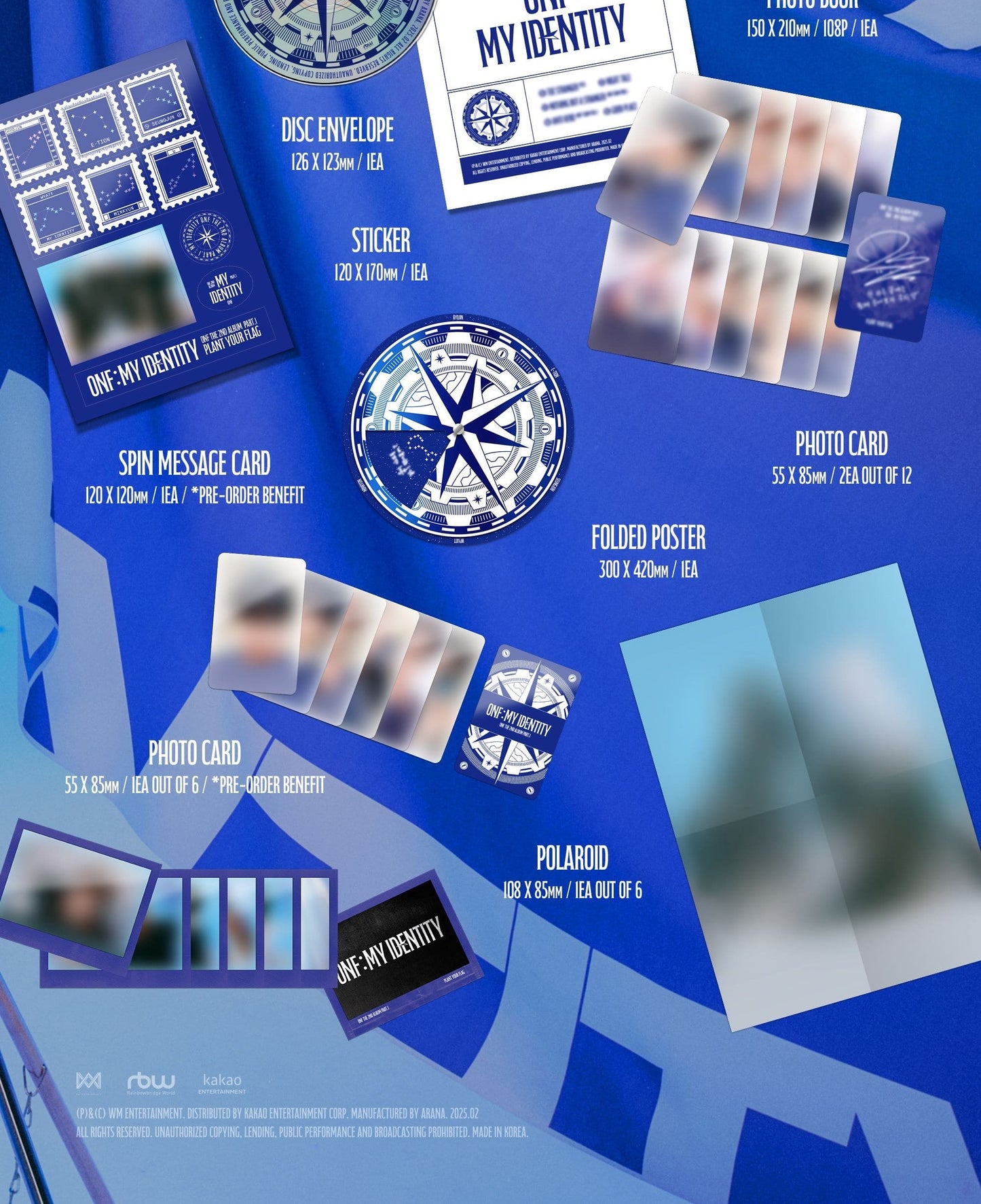 ONF The 2nd Album Part.1 – ONF:MY IDENTITY (Random)