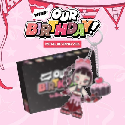 PRE-ORDER: OURBIRTHDAY 1st Single Album - Our Birthday (Metal Keyring Ver.)