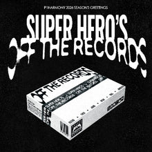 Load image into Gallery viewer, PRE-ORDER: P1Harmony 2026 SEASON’S GREETINGS - SUPER HERO’S OFF THE RECORDS
