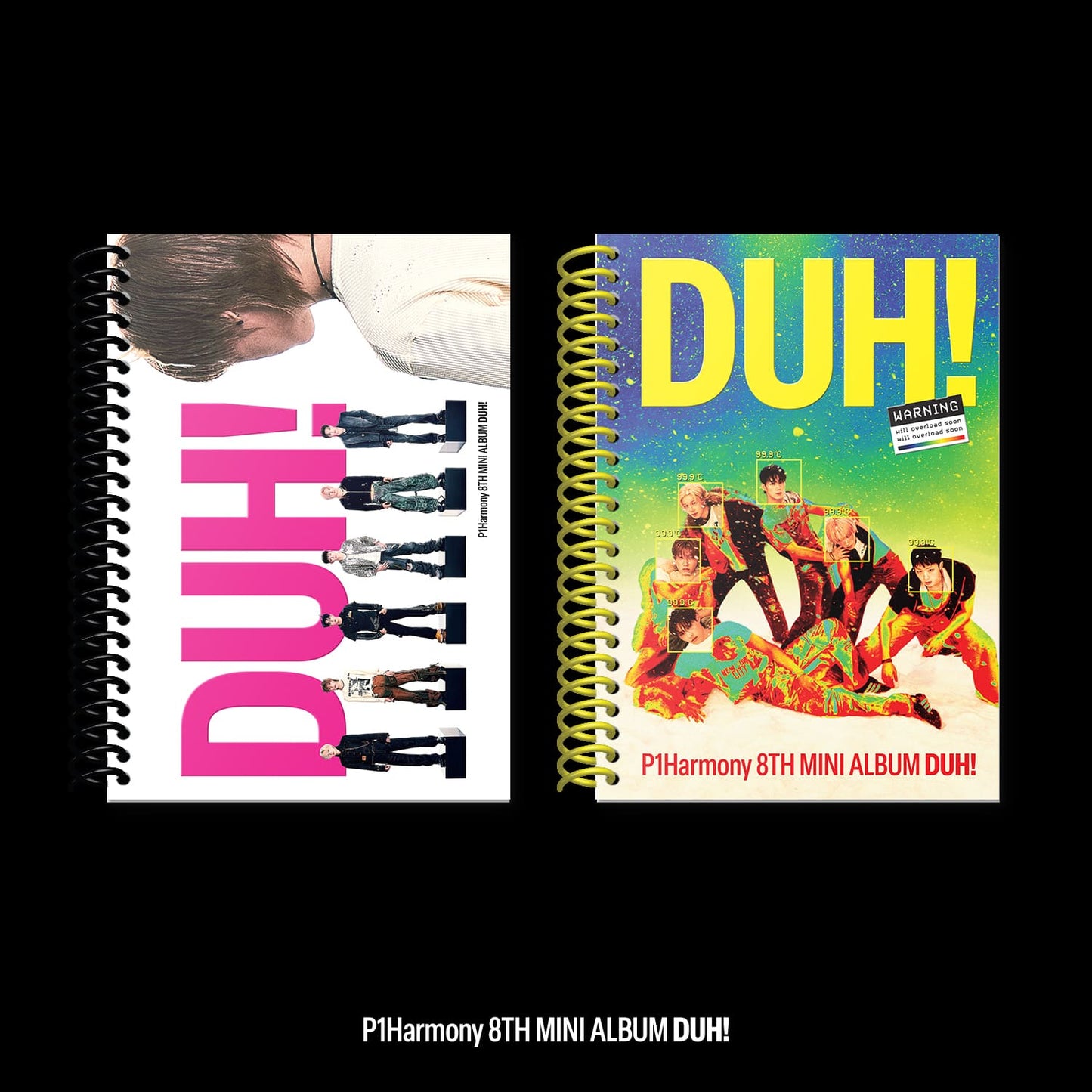 P1Harmony 8th Mini Album – DUH! (Random)
