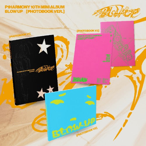 PRE-ORDER: P1Harmony 10th Mini Album - BLOW UP (Photobook Ver.) (Random)