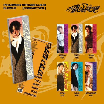 PRE-ORDER: P1Harmony 10th Mini Album - BLOW UP (Compact Ver.) (Random)