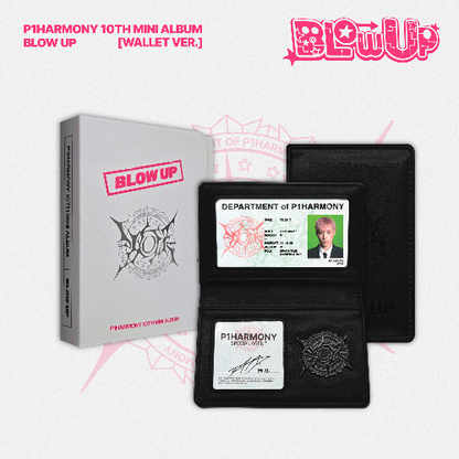 PRE-ORDER: P1Harmony 10th Mini Album - BLOW UP (Wallet Ver.)