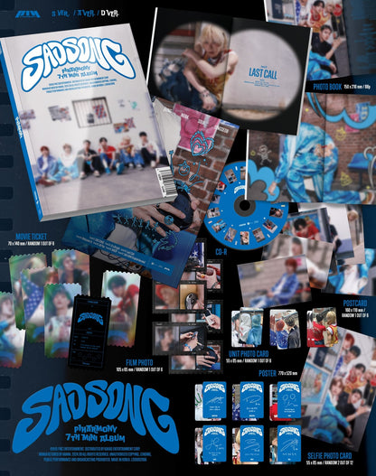 P1Harmony 7th Mini Album – SAD SONG (Random)