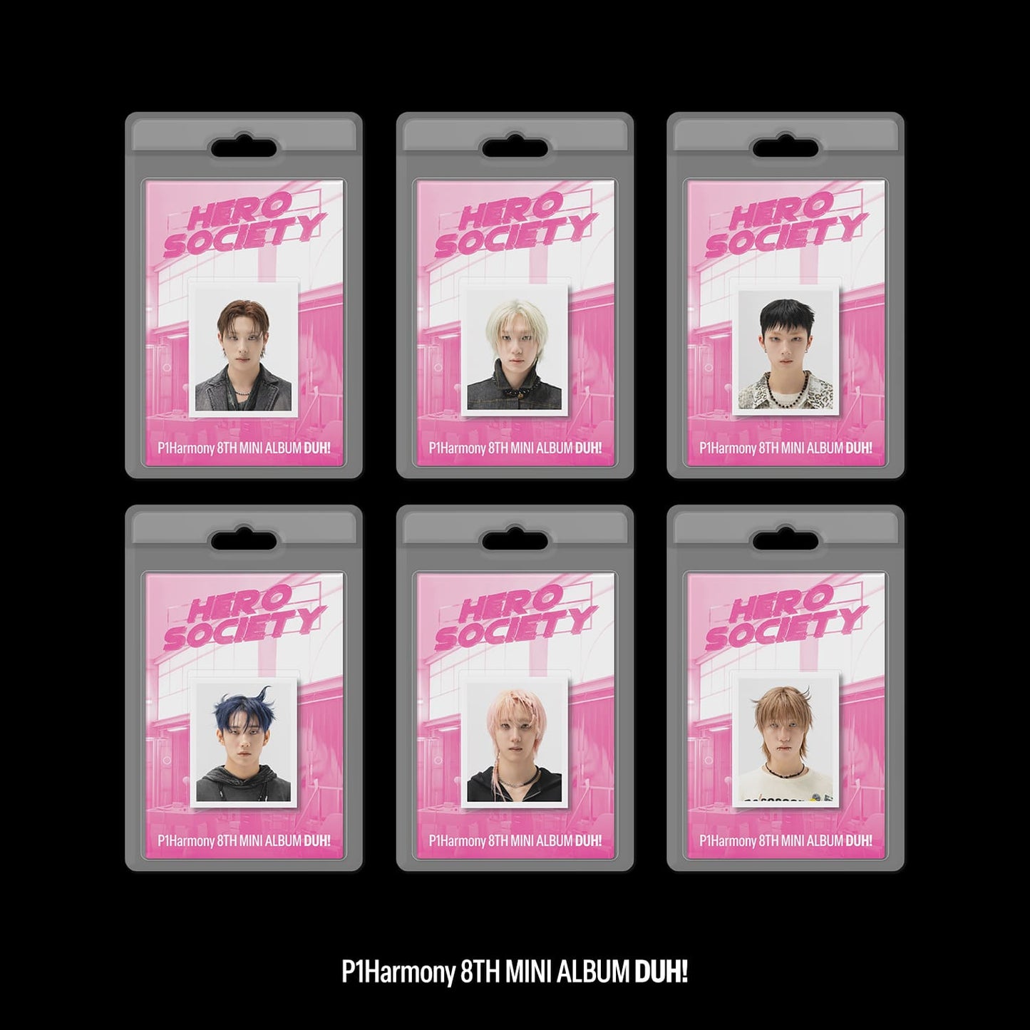 P1Harmony 8th Mini Album – DUH! (FaNCy Ver.) (PLVE) (Random)