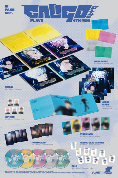 PLAVE 4th Mini Album - Caligo Pt.2 (ID PASS Ver.) (Random)