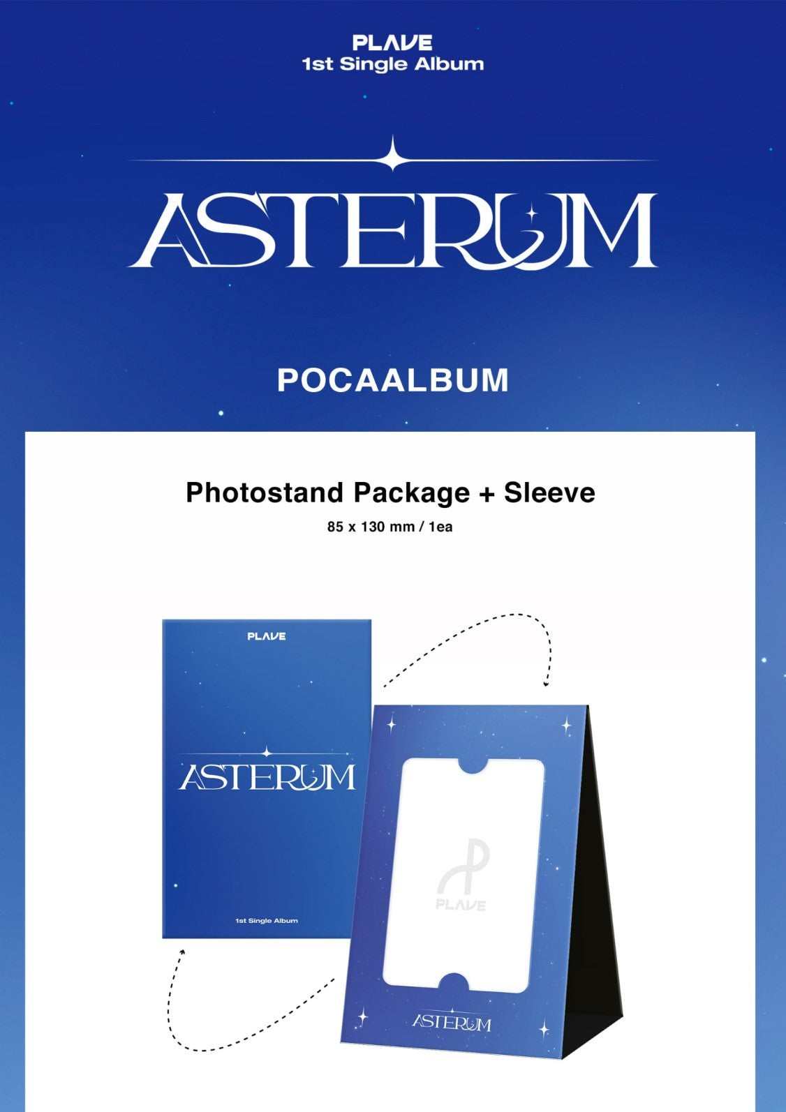 PLAVE Single Album Vol. 1 - ASTERUM (POCA ALBUM)