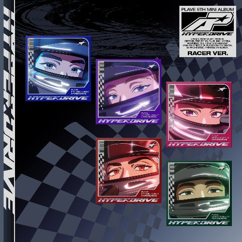 PRE-ORDER: PLAVE 5th Mini Album - HYPERDRIVE (Racer Ver.) (Random)