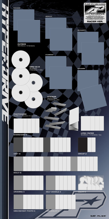 PRE-ORDER: PLAVE 5th Mini Album - HYPERDRIVE (Racer Ver.) (Random)