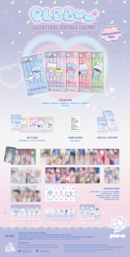 PLAVE 2nd Single Album - PLBBUU (POCA Album Ver.) (Random)