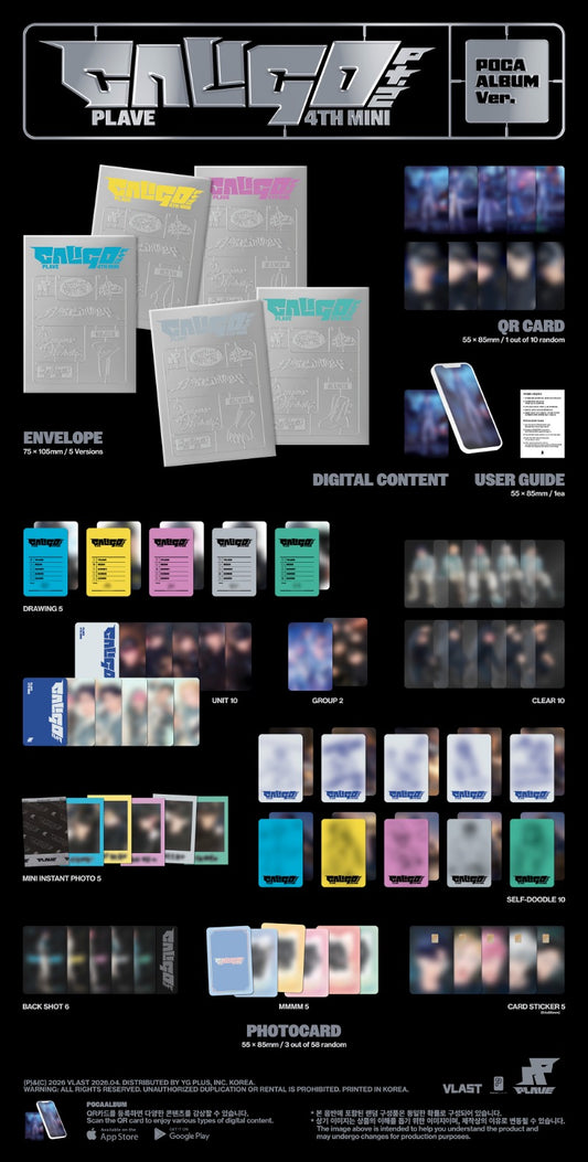 PLAVE 4th Mini Album - Caligo Pt.2 (POCA Album Ver.) (Random)