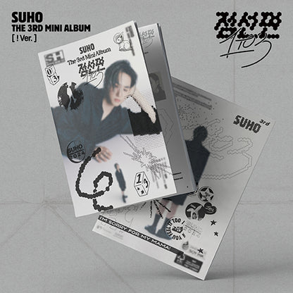 SUHO (EXO) THE 3RD MINI ALBUM – 점선면 (1 to 3) (! Ver.)