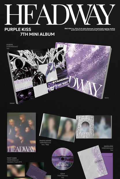 PURPLE KISS 7TH MINI ALBUM – HEADWAY