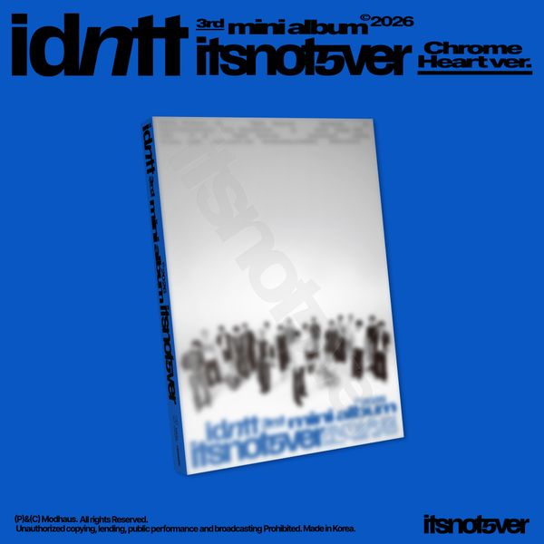 idntt 3rd Mini Album - itsnotver