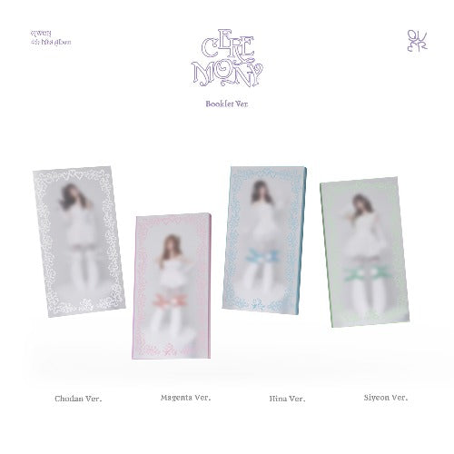 QWER 4th Mini Album - CEREMONY (Booklet Ver.) (Random)
