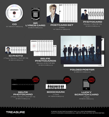 [PRE-OWNED] TREASURE 2ND FULL ALBUM - REBOOT (PHOTOBOOK Ver.)