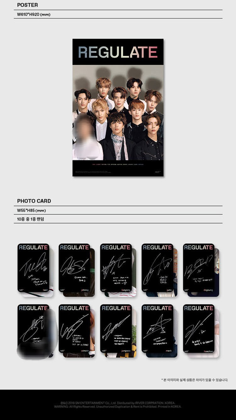 [PRE-OWNED] NCT 127 1st Album Repackage - Regulate