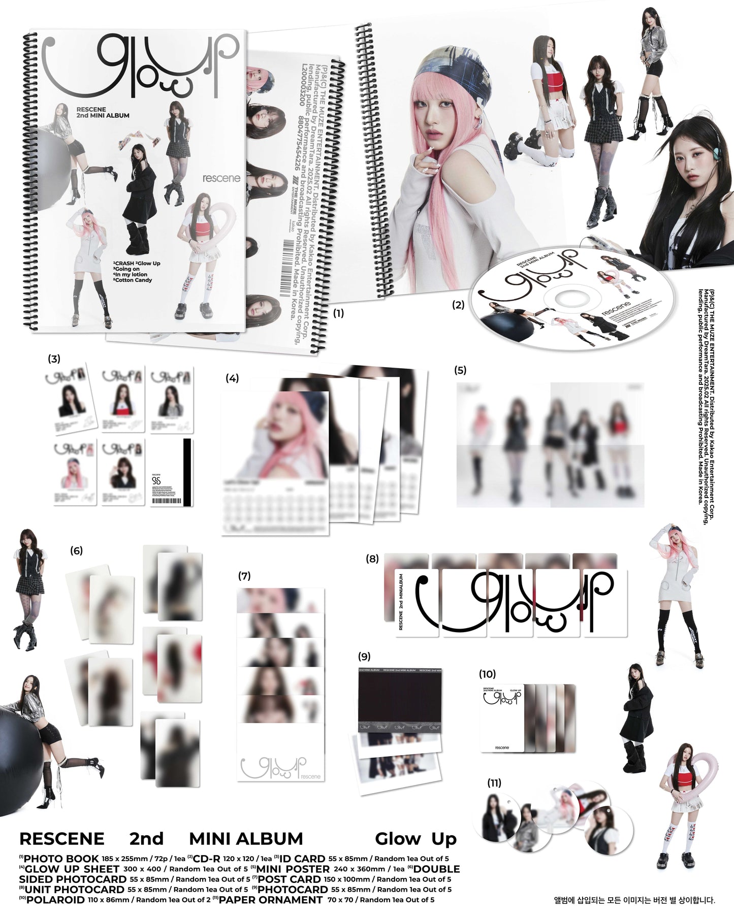 RESCENE 2nd Mini Album – Glow Up