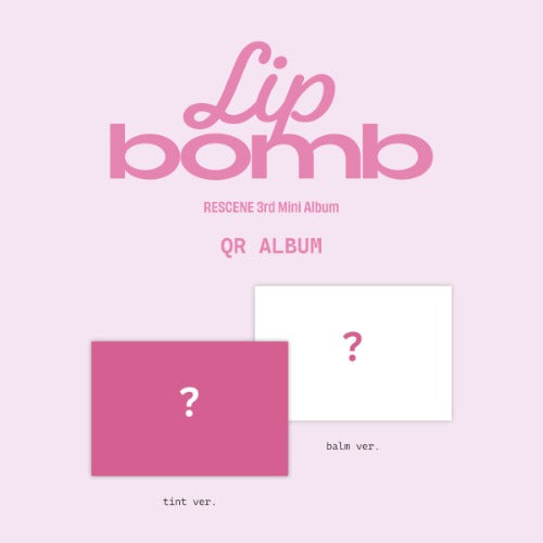 RESCENE 3rd Single Album - lip bomb (QR) (photocard Ver.) (Random)