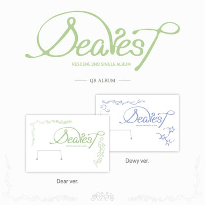 RESCENE 2nd Single Album – Dearest (QR Ver.) (Random)