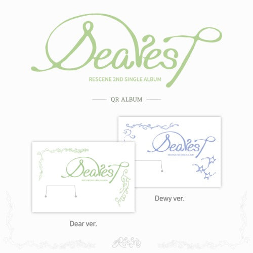RESCENE 2nd Single Album – Dearest (QR Ver.) (Random)
