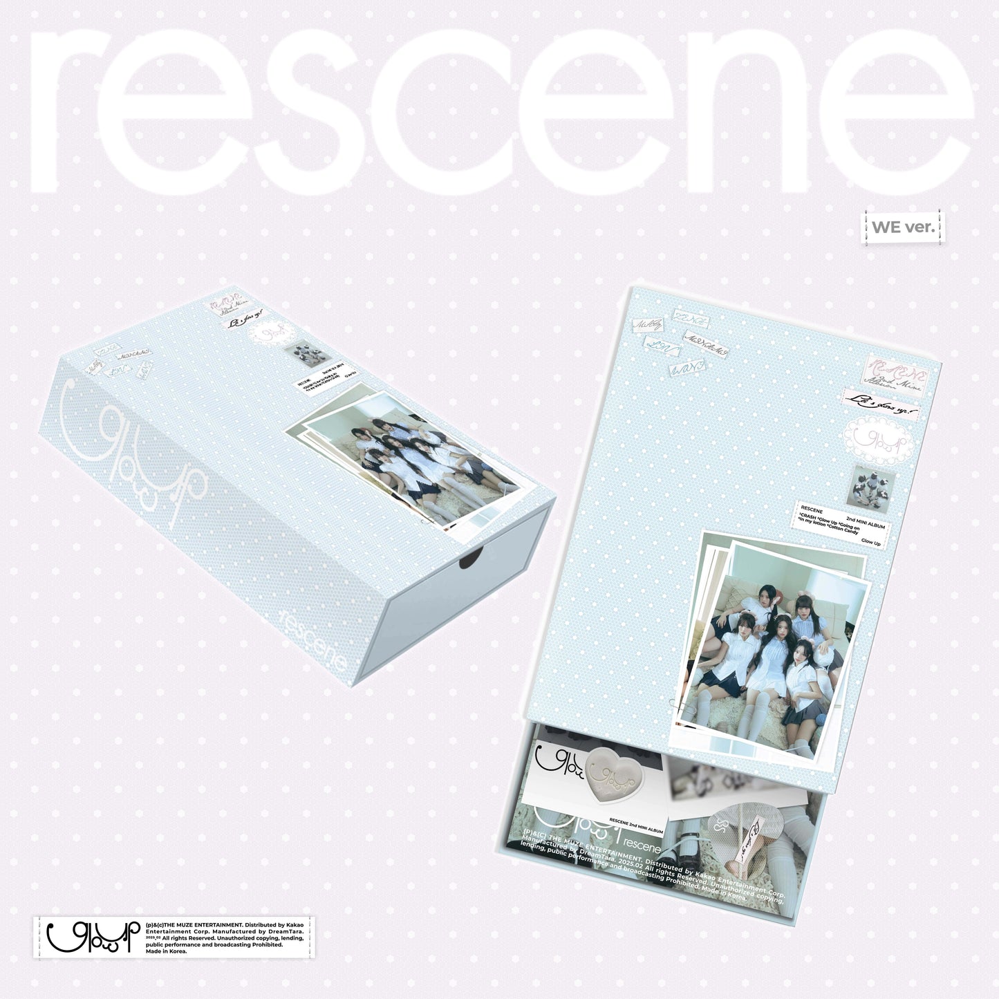 RESCENE 2nd Mini Album – Glow Up